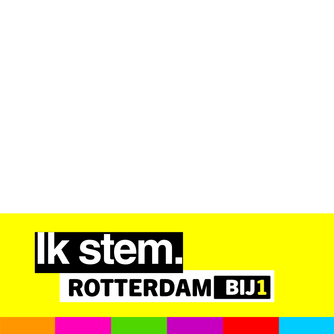 profile frame met geel kader