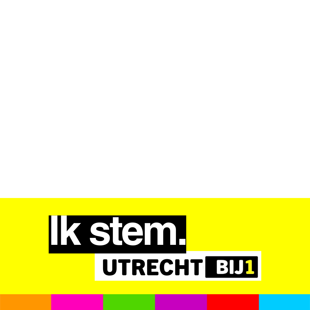 profile frame met geel kader